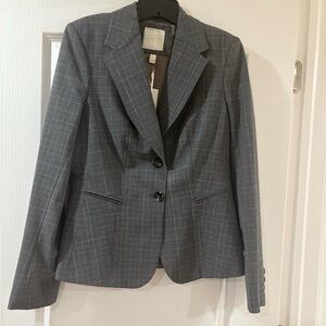 The Limited Gray Plaid Women's Blazer